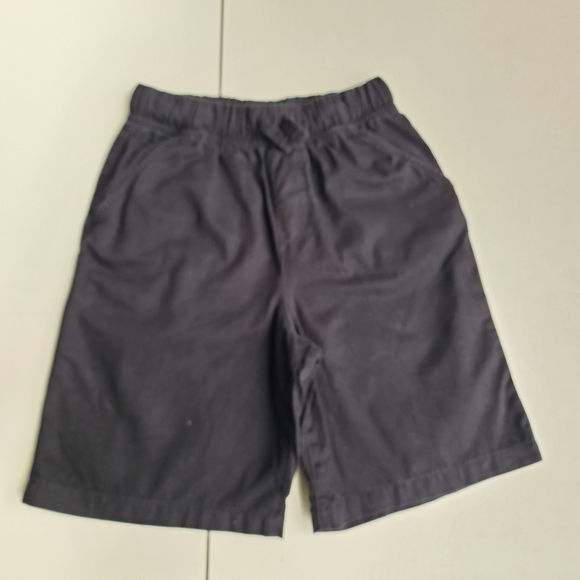 Lot Of 2 French Toast Boys Black Navy Blue  Uniform Shorts Elastic Waist Sz 8 10 - Picture 10 of 16